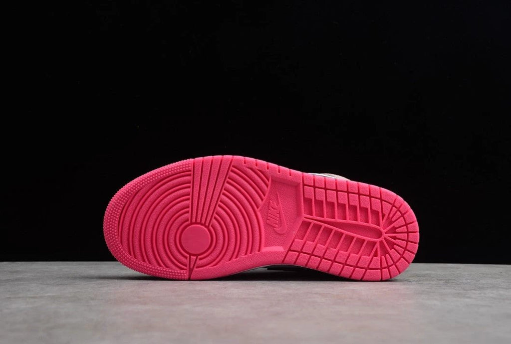 Air Jordan 1 GS Mid Pink Quartz Black by Air Jordan