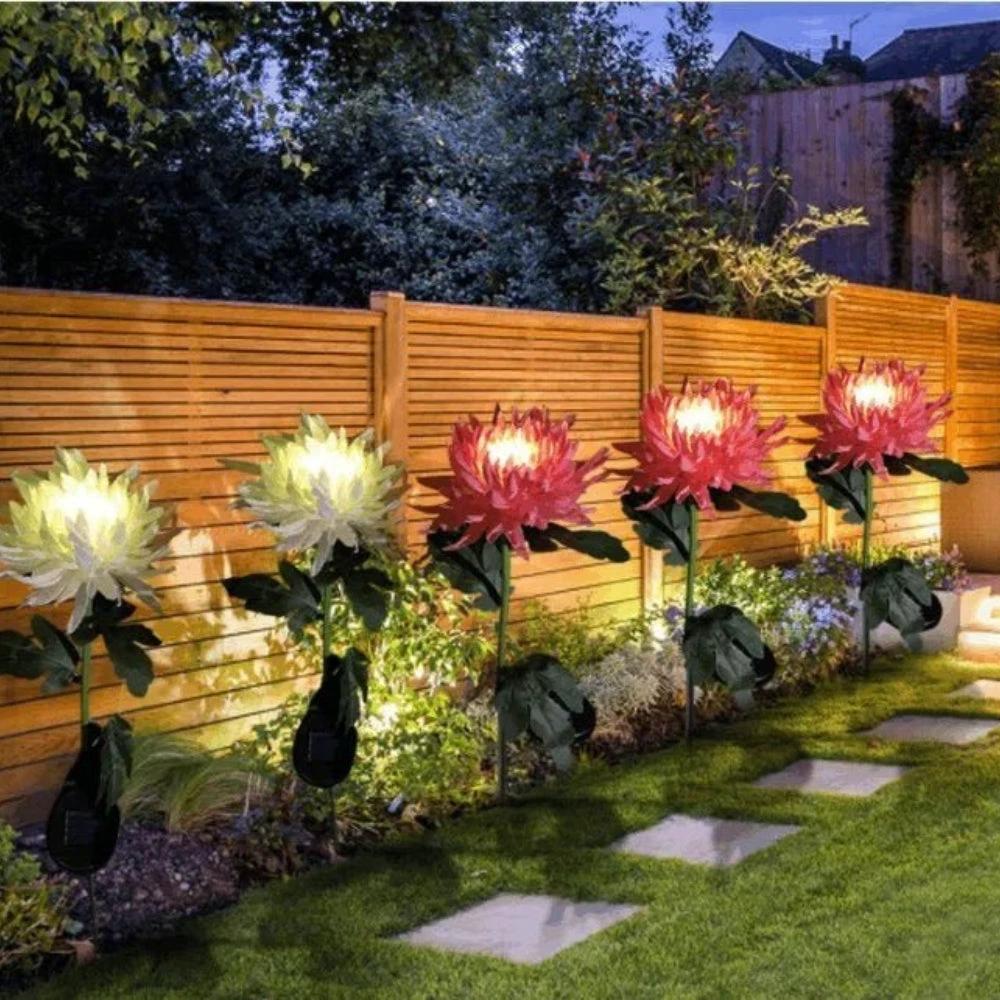 powered garden lights – color-changing LED outdoor decoration Bowlift by Bowlift