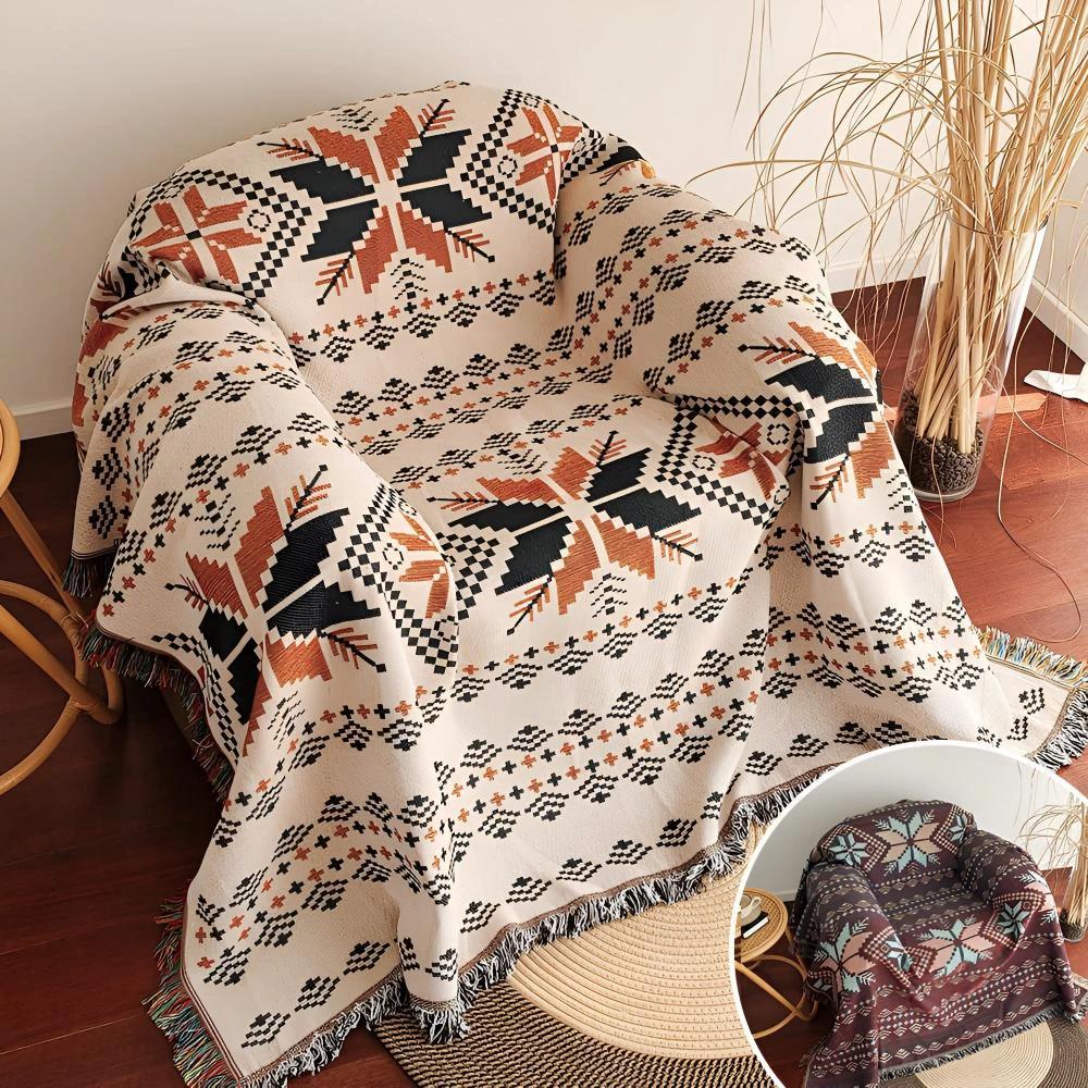 Moroccan Boho Pattern Picnic Mat by Casa & Beyond