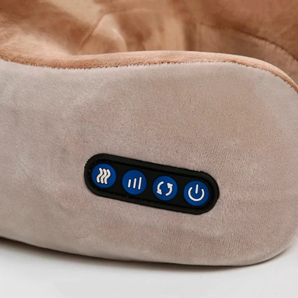 Eleviva | U-Shaped Neck Massager – Travel Pillow with Memory Foam – Elevation – Back Support – Snoring – Legs – Relaxation Bowlift by Bowlift