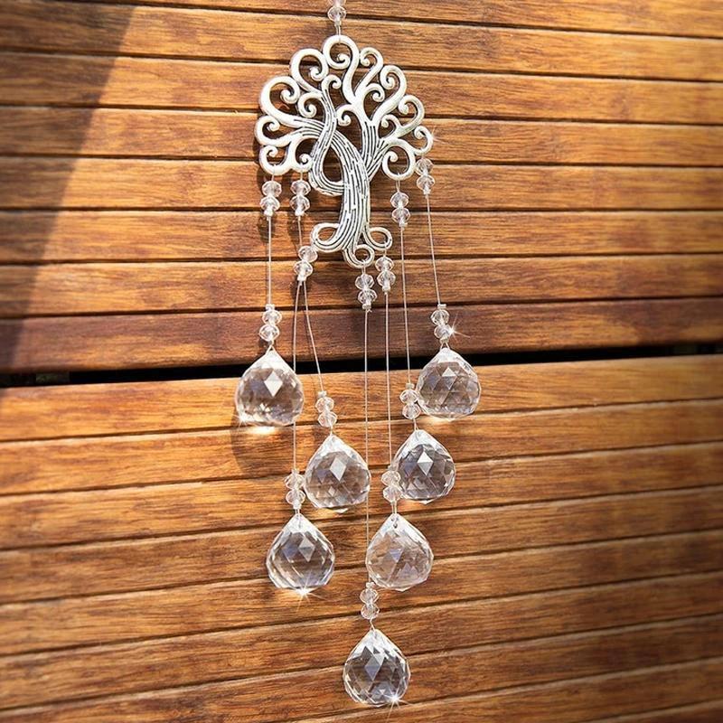 Sun Catcher Tree World Made of Crystal by Bowlift