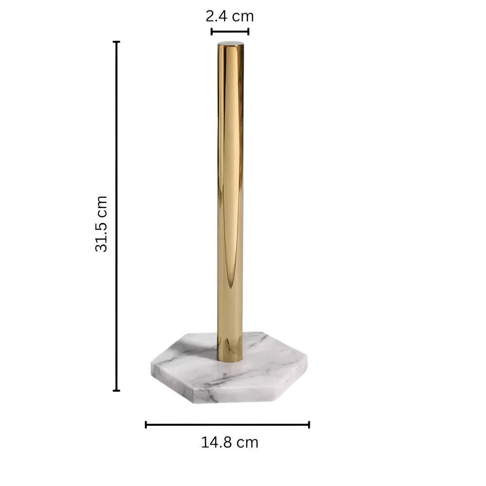 Marble Base Paper Towel Holder by Casa & Beyond