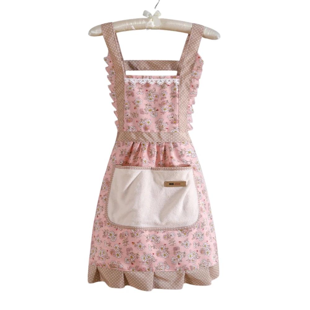 Sweet Flora Kitchen Apron by Casa & Beyond