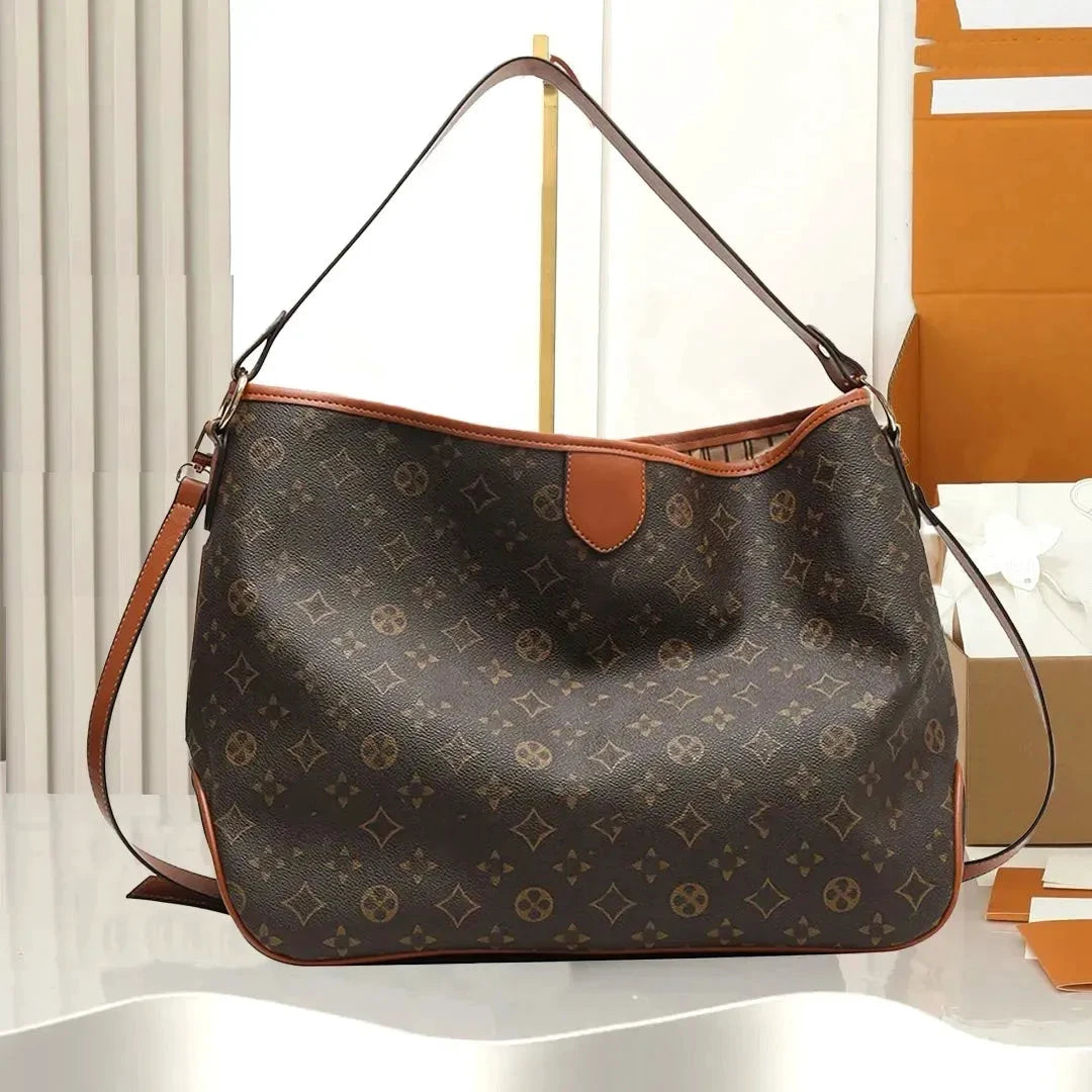 Retro Designer Shoulder Bag Women’s High-Quality Leather Tote Purse by fashionable010