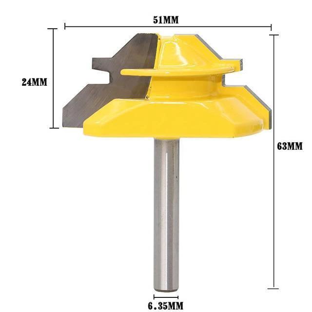 MèChe for angled cutting with lock at 45° by Bowlift
