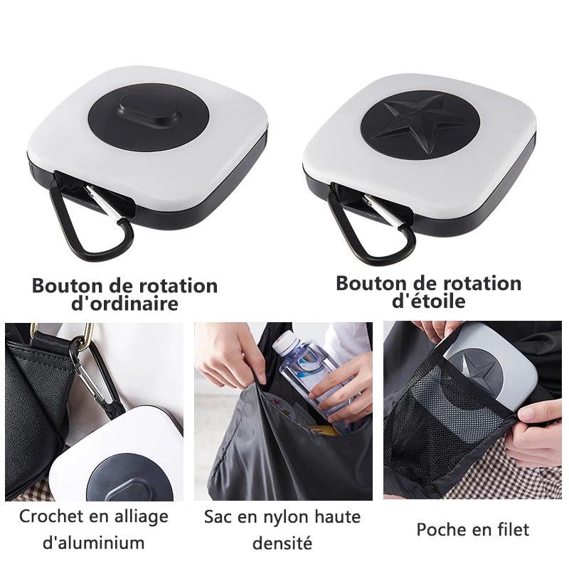 Ciaoviesac De Courses With Rotatable Storage Container by Bowlift