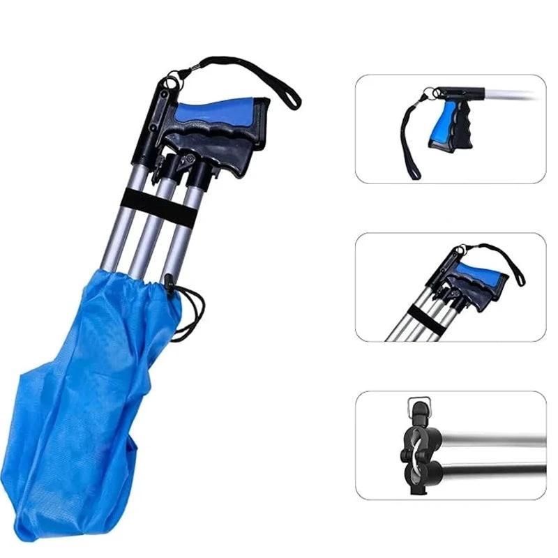 Foldable pliers with 360° rotating clip by Bowlift