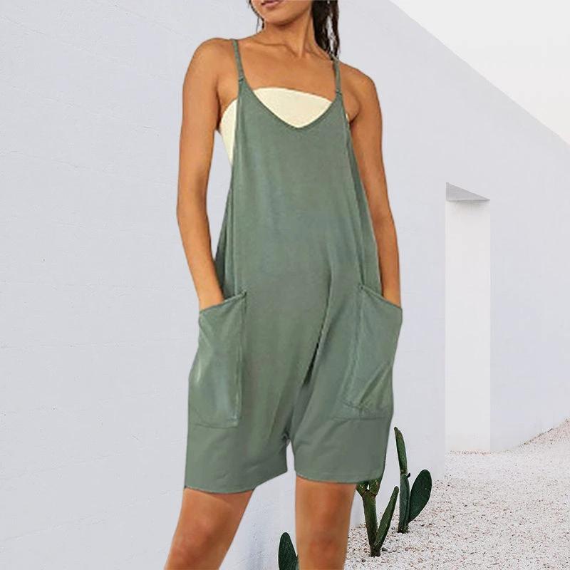 Sleeveless dress with pockets by Bowlift