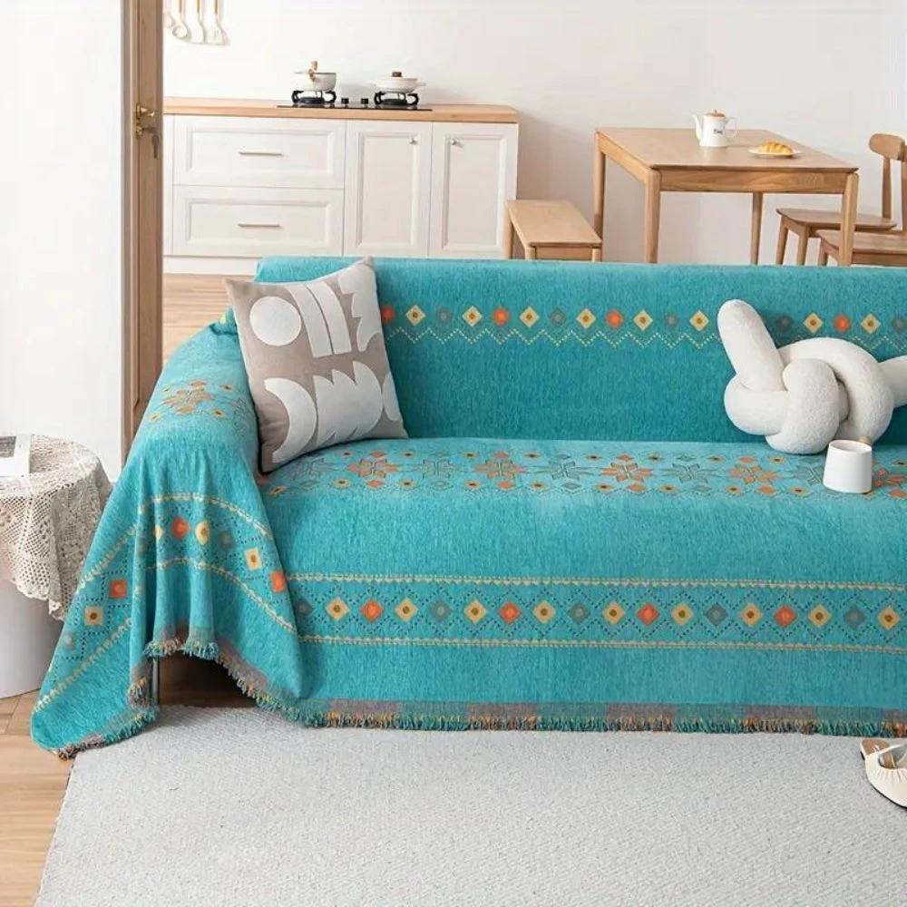 Stylish Boho Sofa Cover by Casa & Beyond