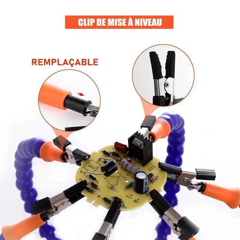 Aluminum alloy sweat base with flexible arms by Bowlift