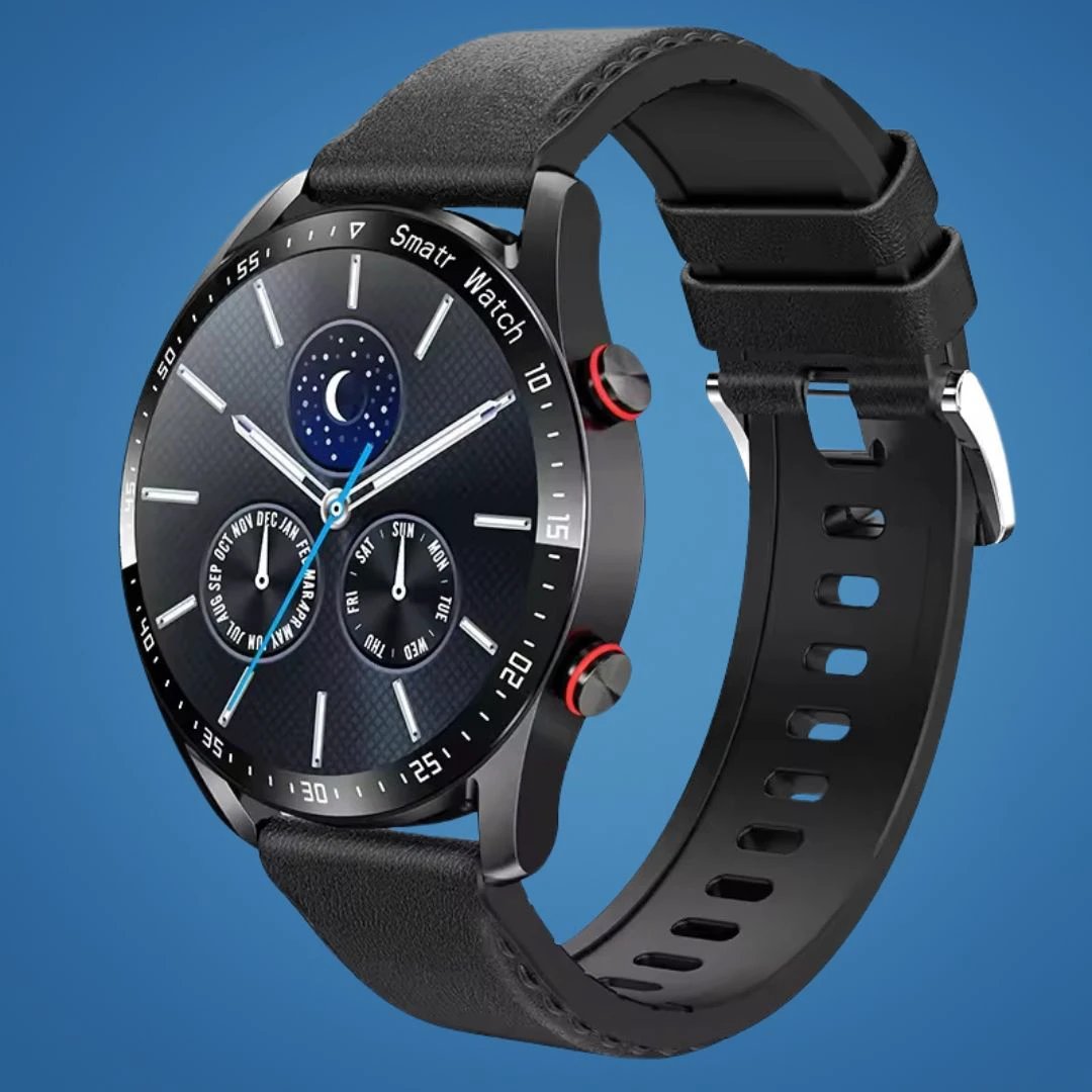 FitTrack | Non-Invasive Fitness Smart Watch - Tracks Physical Activity - Heart Rate - Sleep - Workout - GPS Notifications - Water Resistant Bowlift by Bowlift