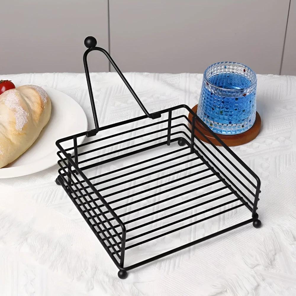 Sleek Iron Napkin Holder by Casa & Beyond