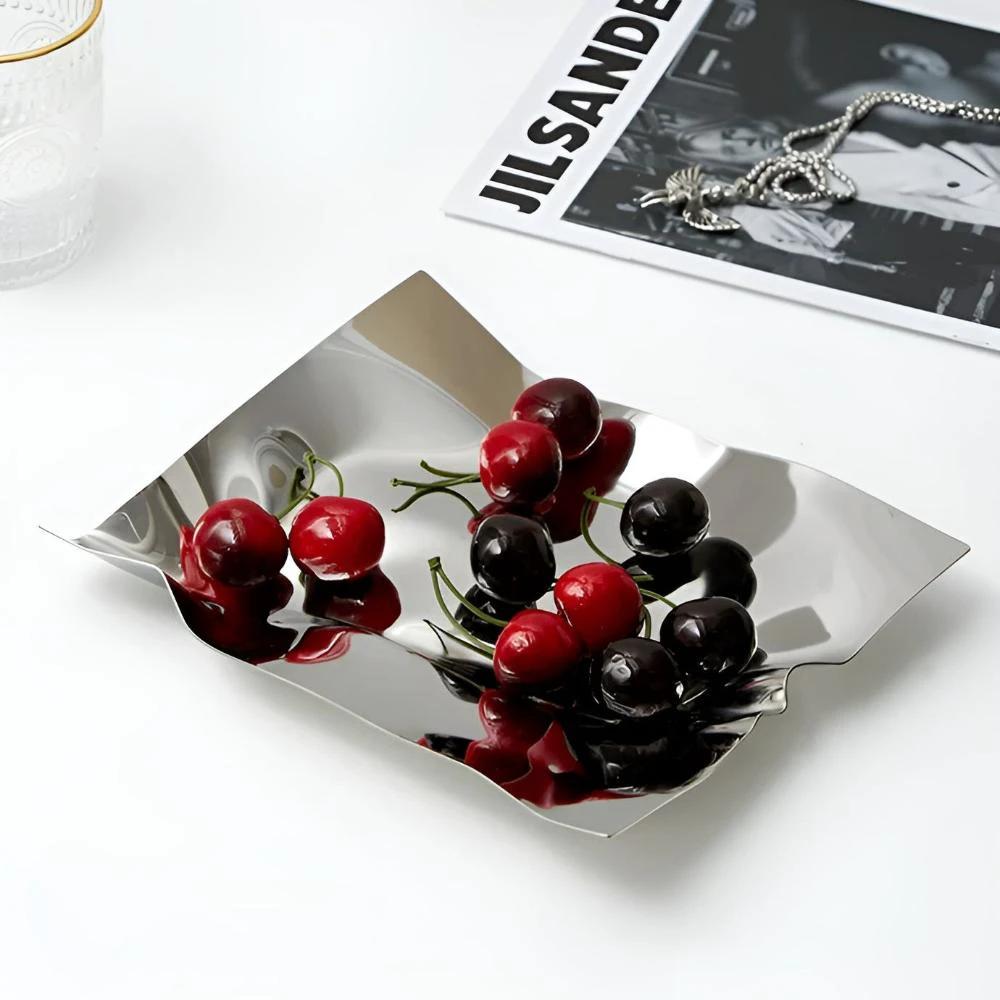 Gleaming Accent Tray by Casa & Beyond