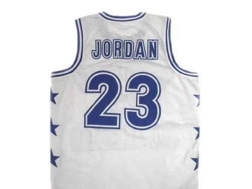 Michael Jordan Jersey #23 McDonald's All American Basketball White by My store basketball