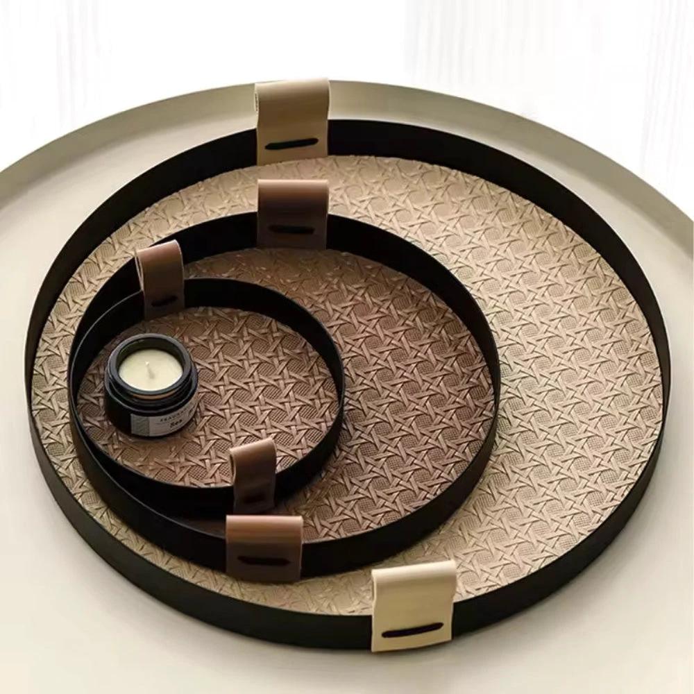 Nordic-Inspired Rattan Weave Tray by Casa & Beyond