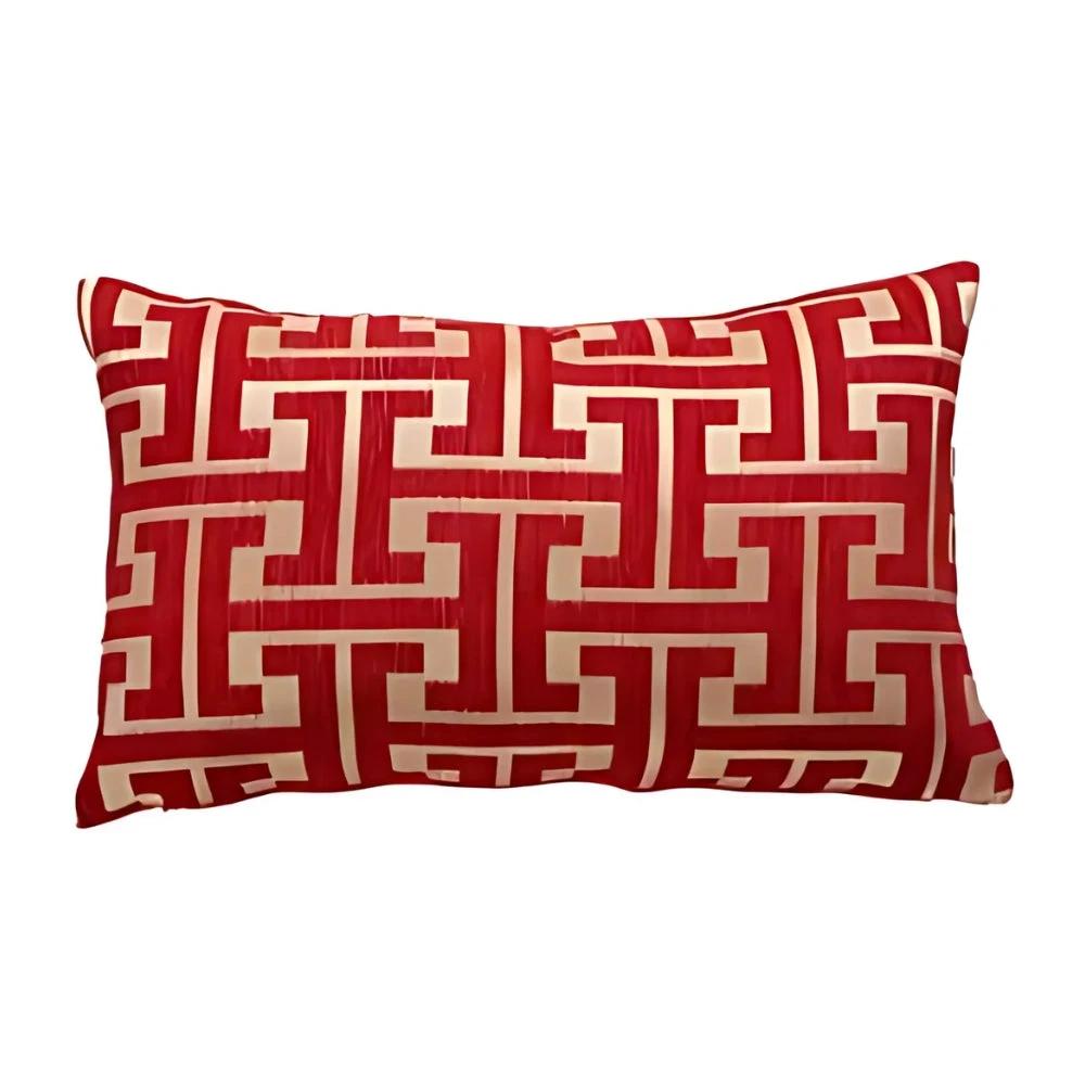 Timeless Maze Pattern Cushion Cover by Casa & Beyond