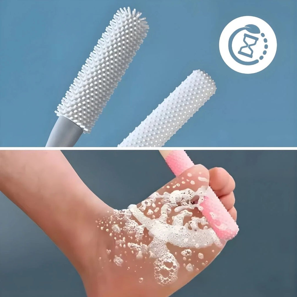 Deep Dirt And Dead Skin Removal – Soft Silicone Bristles – Sensitive Feet And Daily Hygiene Bowlift by Bowlift