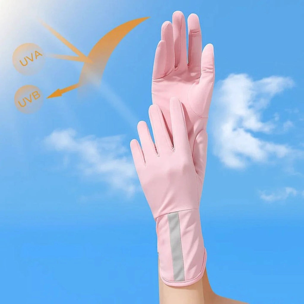 Breathable Cooling Fabric – Open Finger Touchscreen – Lightweight Comfort – Outdoor Driving & Cycling Bowlift by Bowlift