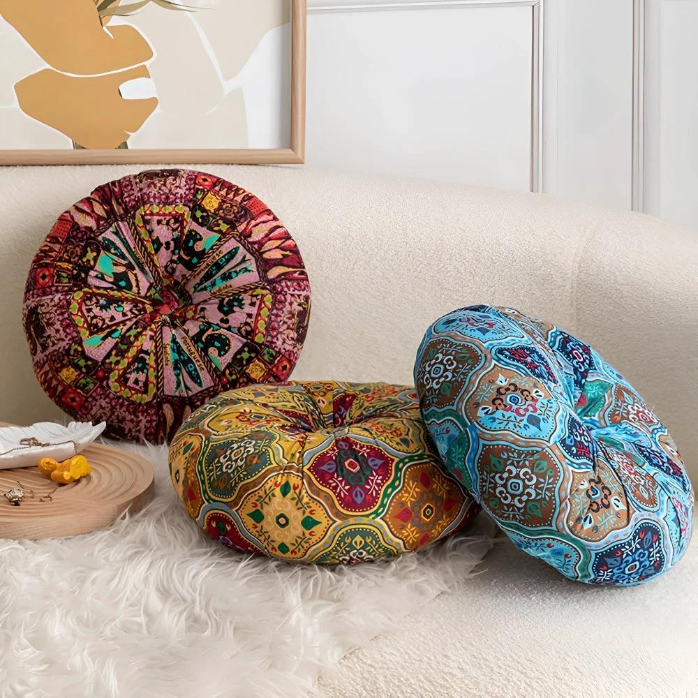 Boho Round Seat Cushion by Casa & Beyond