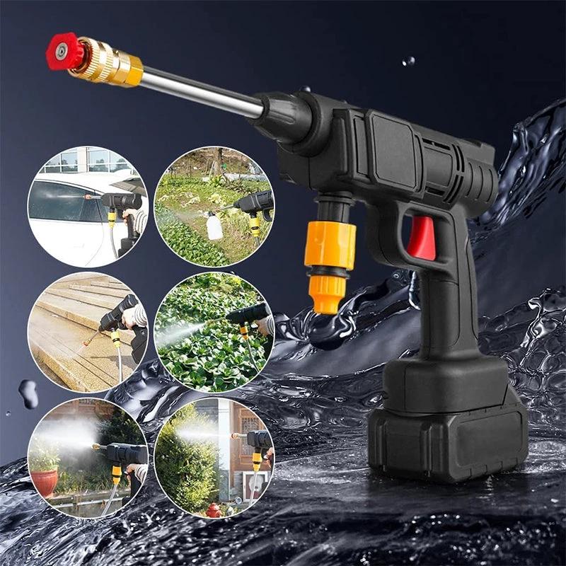 High-pressure water gun Portable Battery-operated by Bowlift