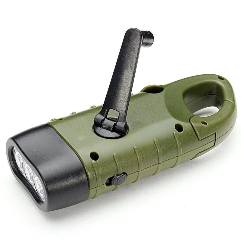 Rechargeable emergency flashlight for outdoor use by Bowlift