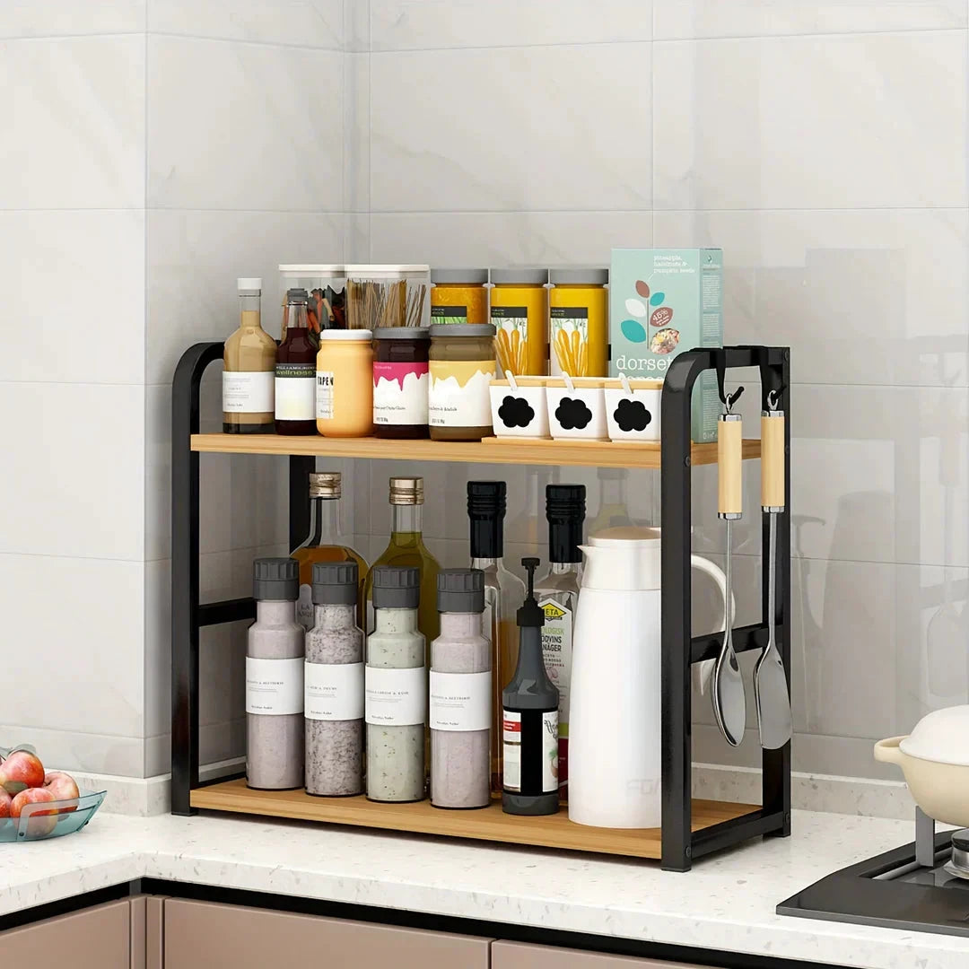 Stainless Steel Kitchen Shelf by BowLift