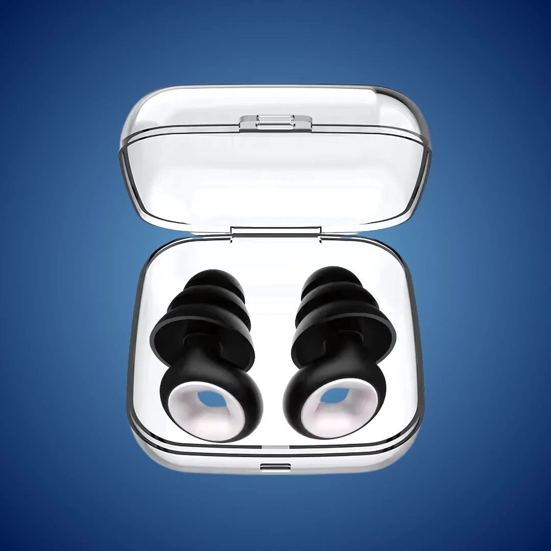 SilentGuard Sleeping Earplugs | Comfortable Noise-Reducing Earplugs - Quiet Restful Sleep Bowlift by Bowlift
