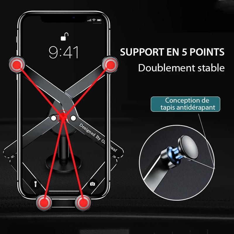Removable smartphone holder for car by Bowlift