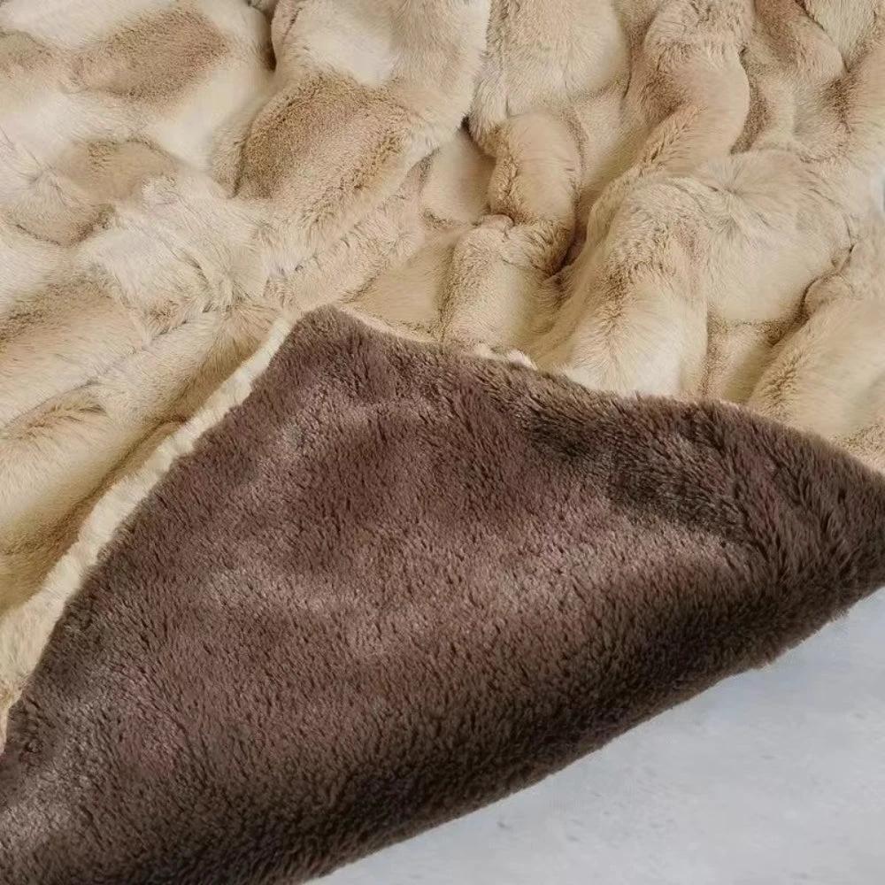 Heavenly Retreat Faux Fur Blanket by Casa & Beyond