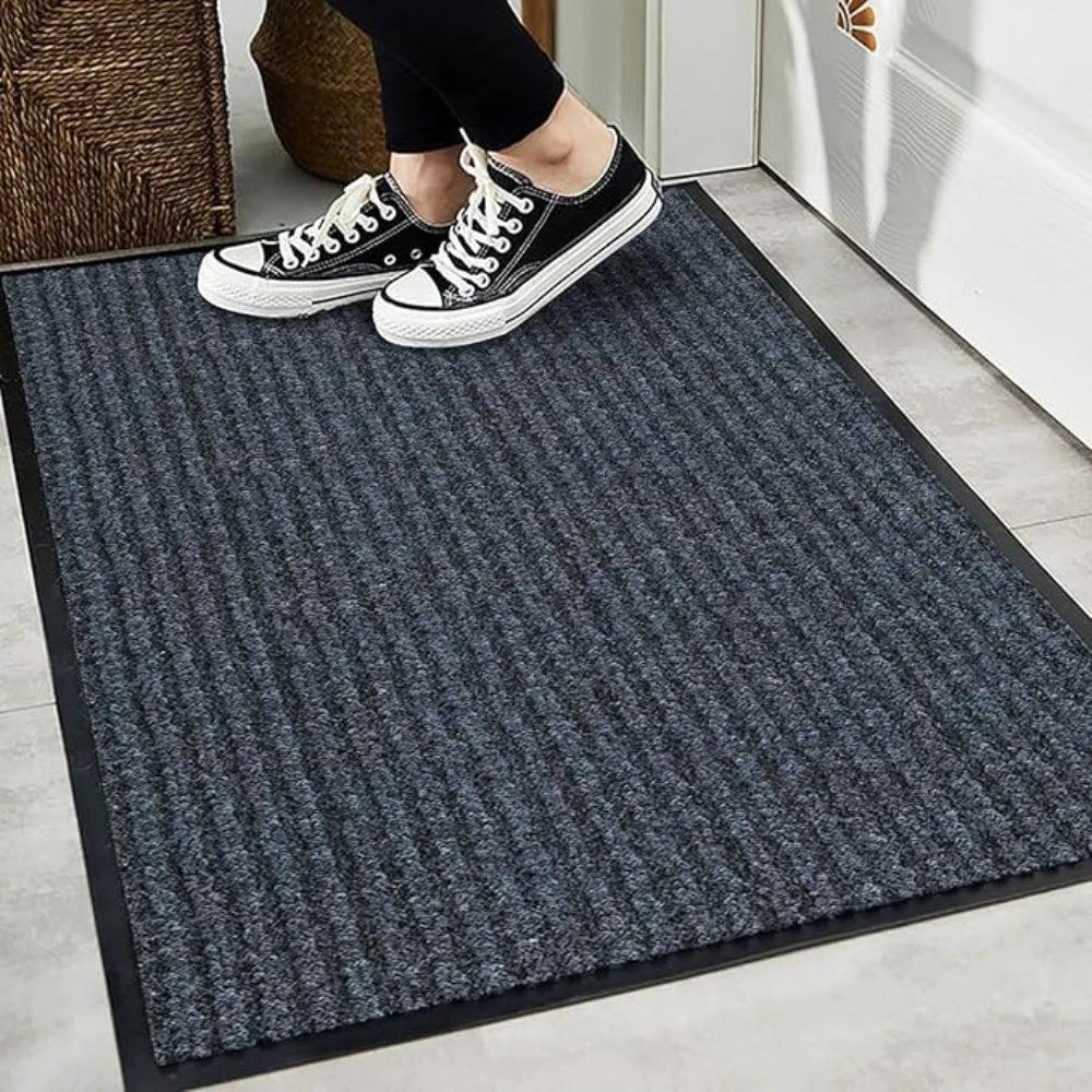 Durable Stripped Door Mat by Casa & Beyond