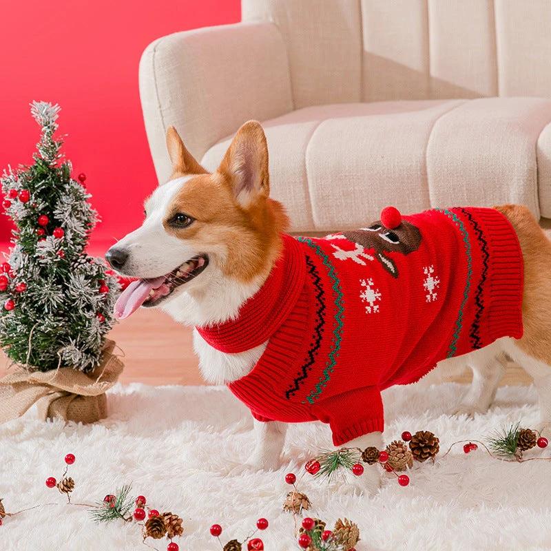 Warm Christmas clothing for pets by Bowlift