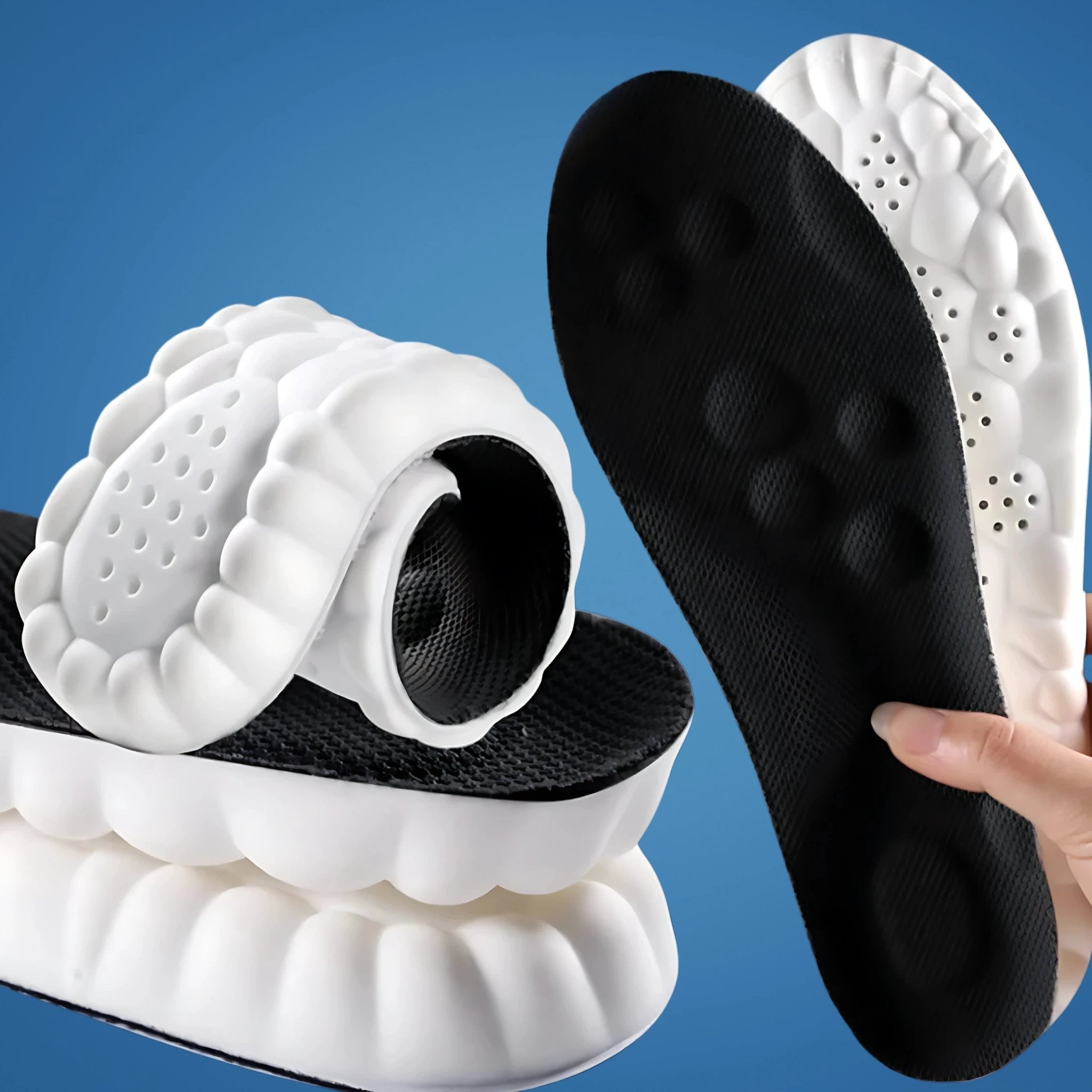StepRelief | Running Insoles – Shock Absorbing – Breathable & Cushioned – For Foot Pain & Daily Comfort Bowlift by Bowlift