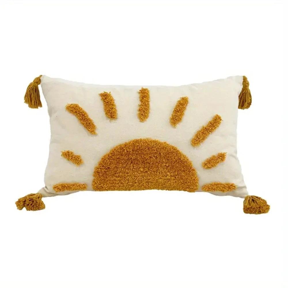 Sunrise Bliss Boho Cushion Cover by Casa & Beyond