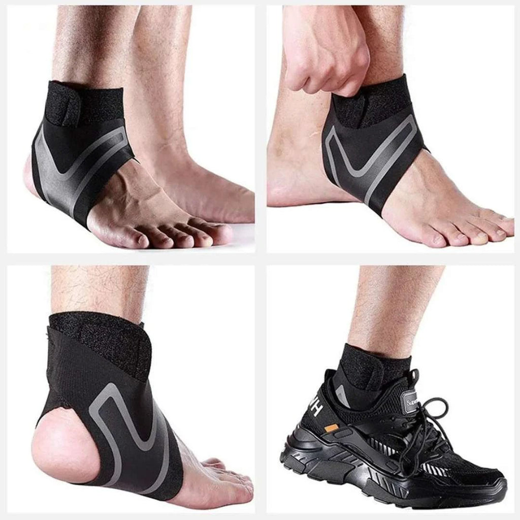 OrthoFlex Adjustable Elastic Ankle Brace | for Injury Recovery - Daily Support Bowlift by Bowlift