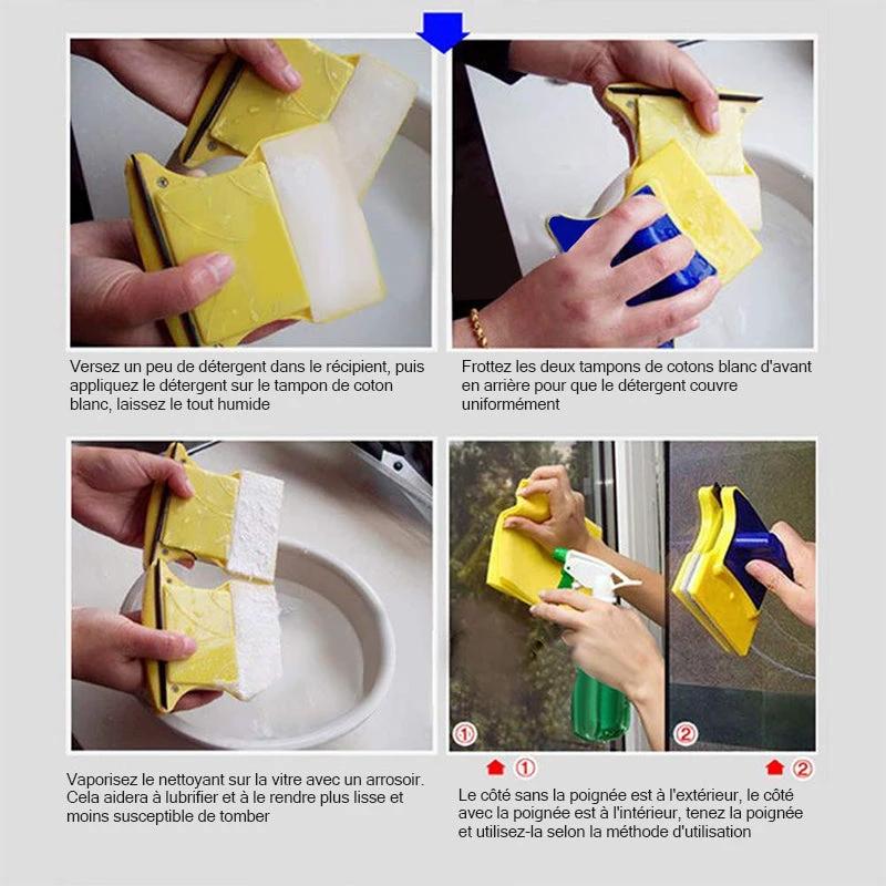 Ciaovie Window Cleaning Tool Magnetic Double-Sided by Bowlift