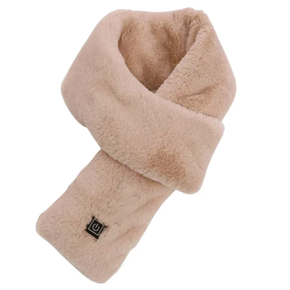 USB-Heated Faux Fur Scarf Bowlift by Bowlift