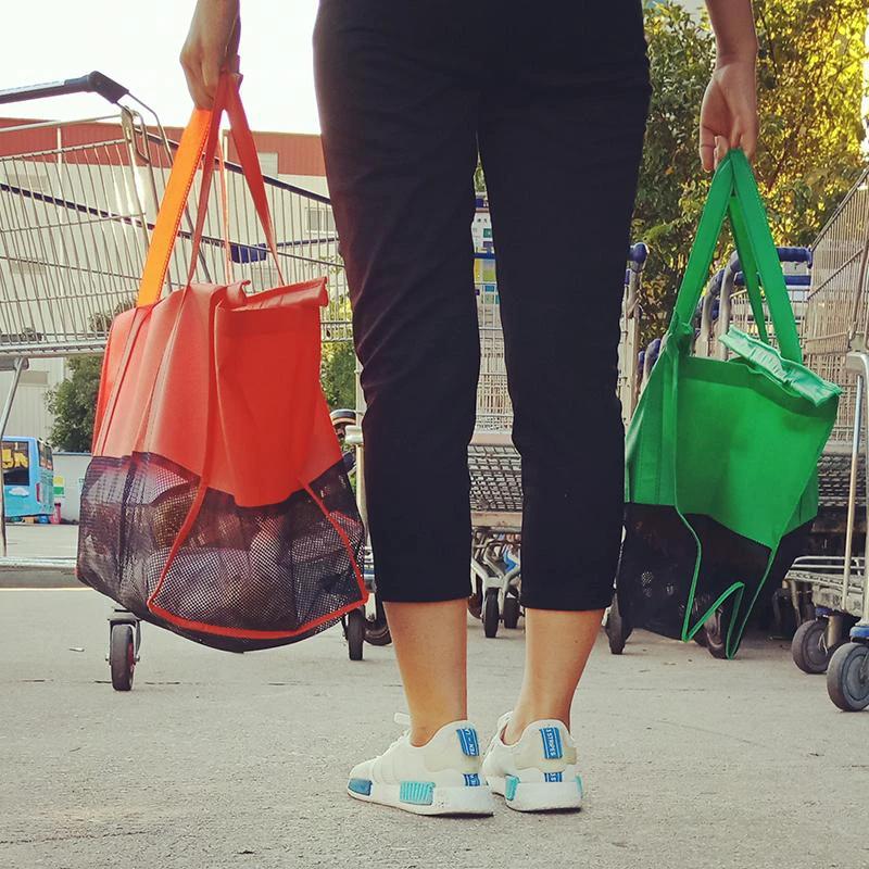 ShopEz - Shopping Cart Grocery Bags by Bowlift
