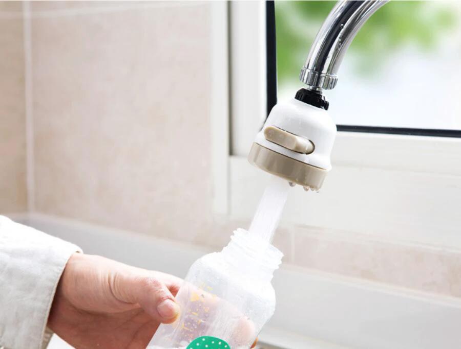 Noz - Kitchen Faucet 360 Degree Water Saving Head by Bowlift