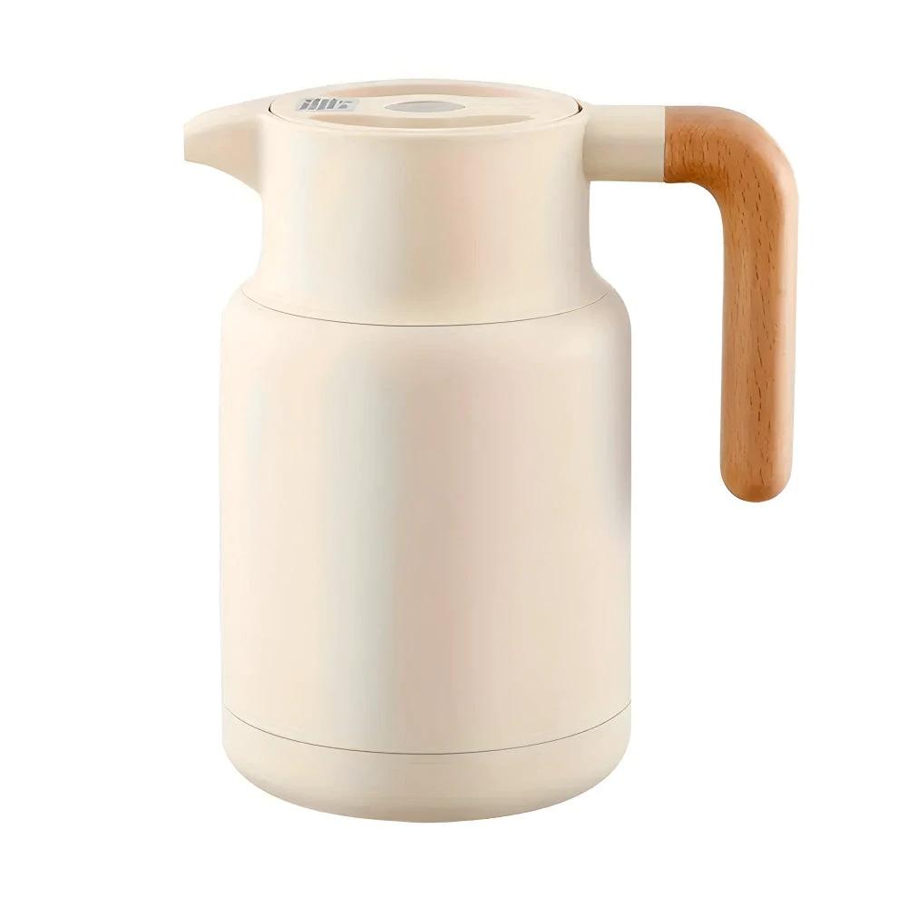 Classic Wooden Handle Thermal Carafe by Casa & Beyond