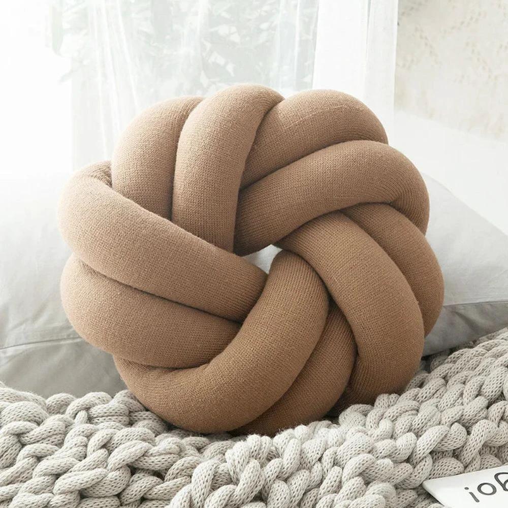 Puffy Pretzel Cushion by Casa & Beyond