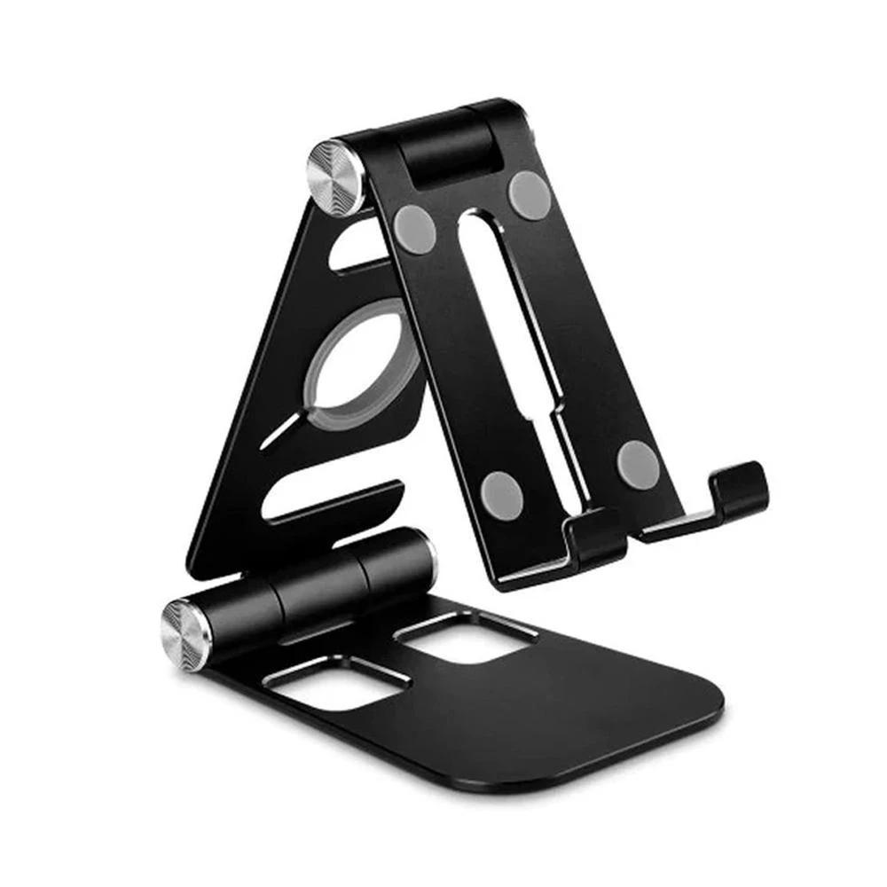 Multipurpose foldable smartphone holder made of aluminum alloy by Bowlift