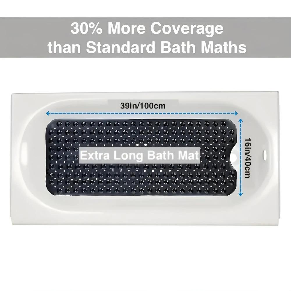 Max Grip Bathtub Mat | Non-Slip & Easy to Clean by Casa & Beyond