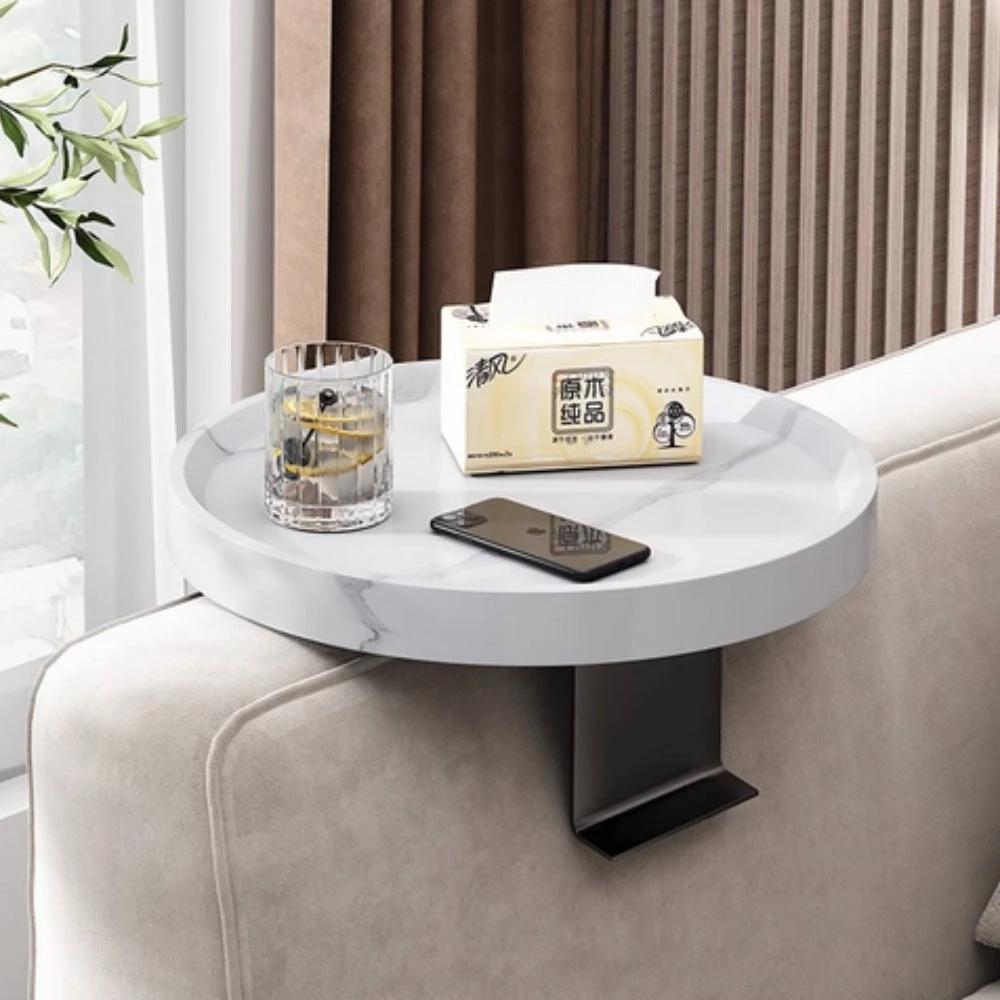 Sofa Armrest Walnut Tray by Casa & Beyond