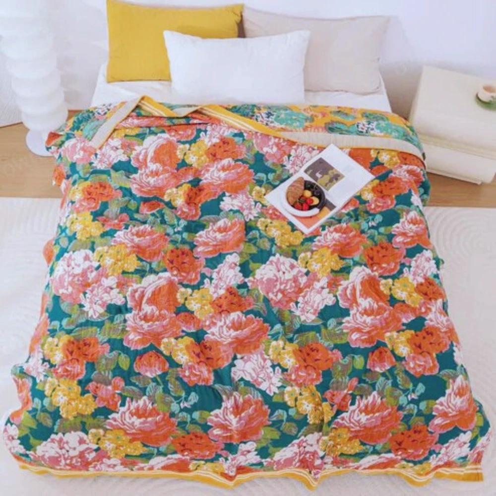 Tropical Breeze Cotton Blanket by Casa & Beyond