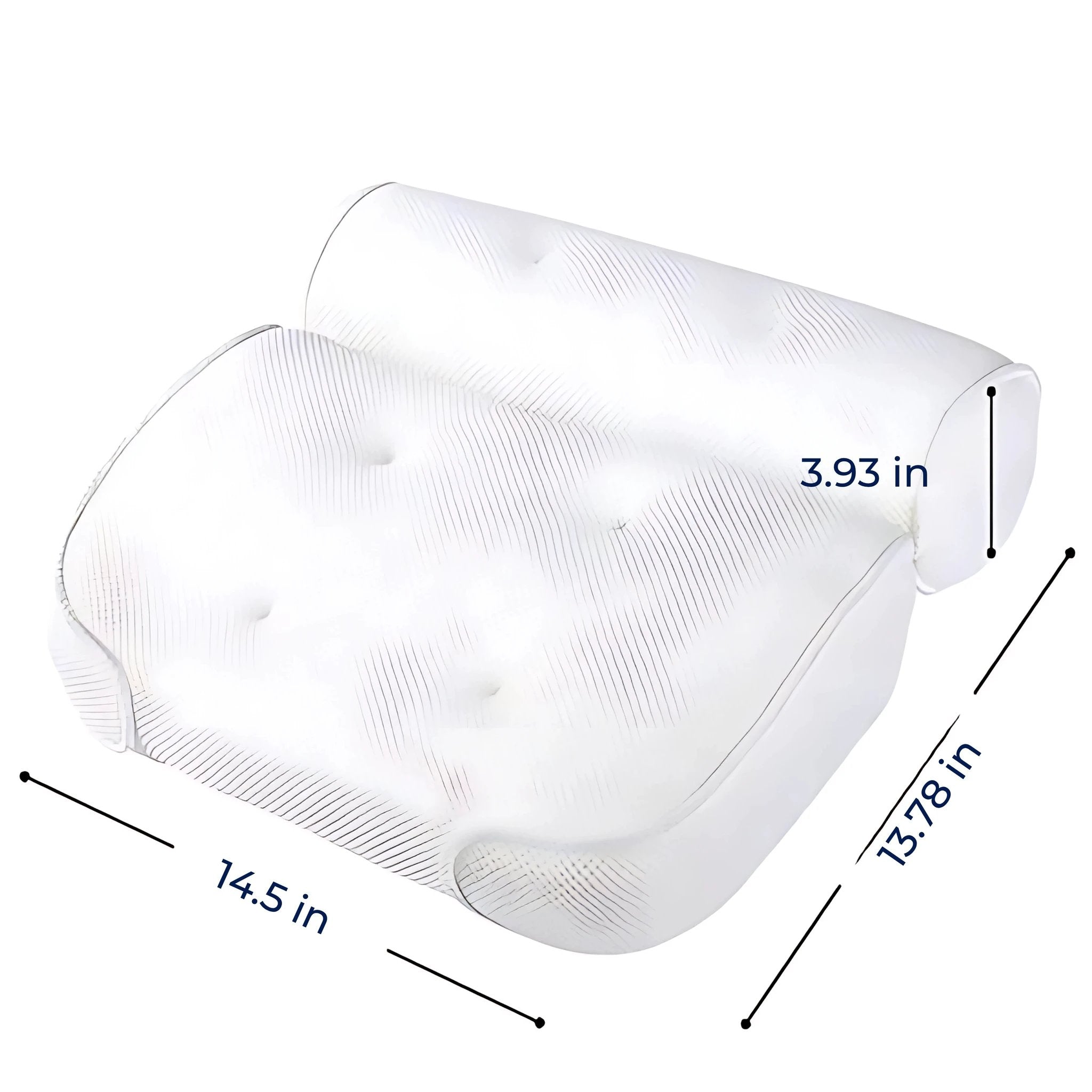 SoakEase Bath Pillow – Neck & Head Support – Non-Slip Cushion – Enhances Relaxation – Fits All Bathtubs – Soft & Comfortable Bowlift by Bowlift