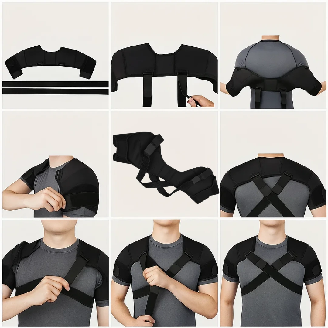 Cross-Compression Stability – Breathable Mesh Comfort – Relieves Shoulder Pain & Improves Posture Bowlift by Bowlift