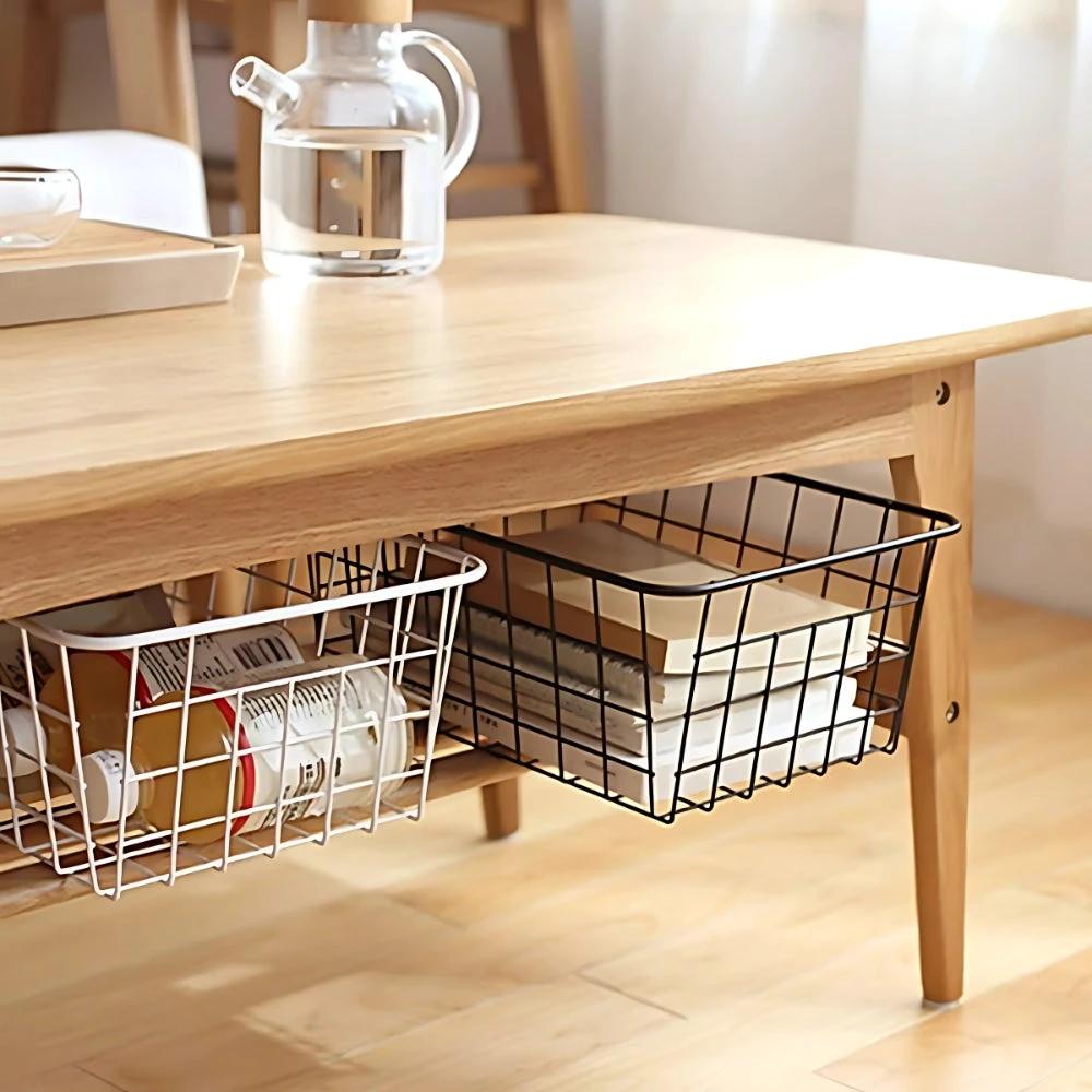 Durable Wire Storage Basket by Casa & Beyond