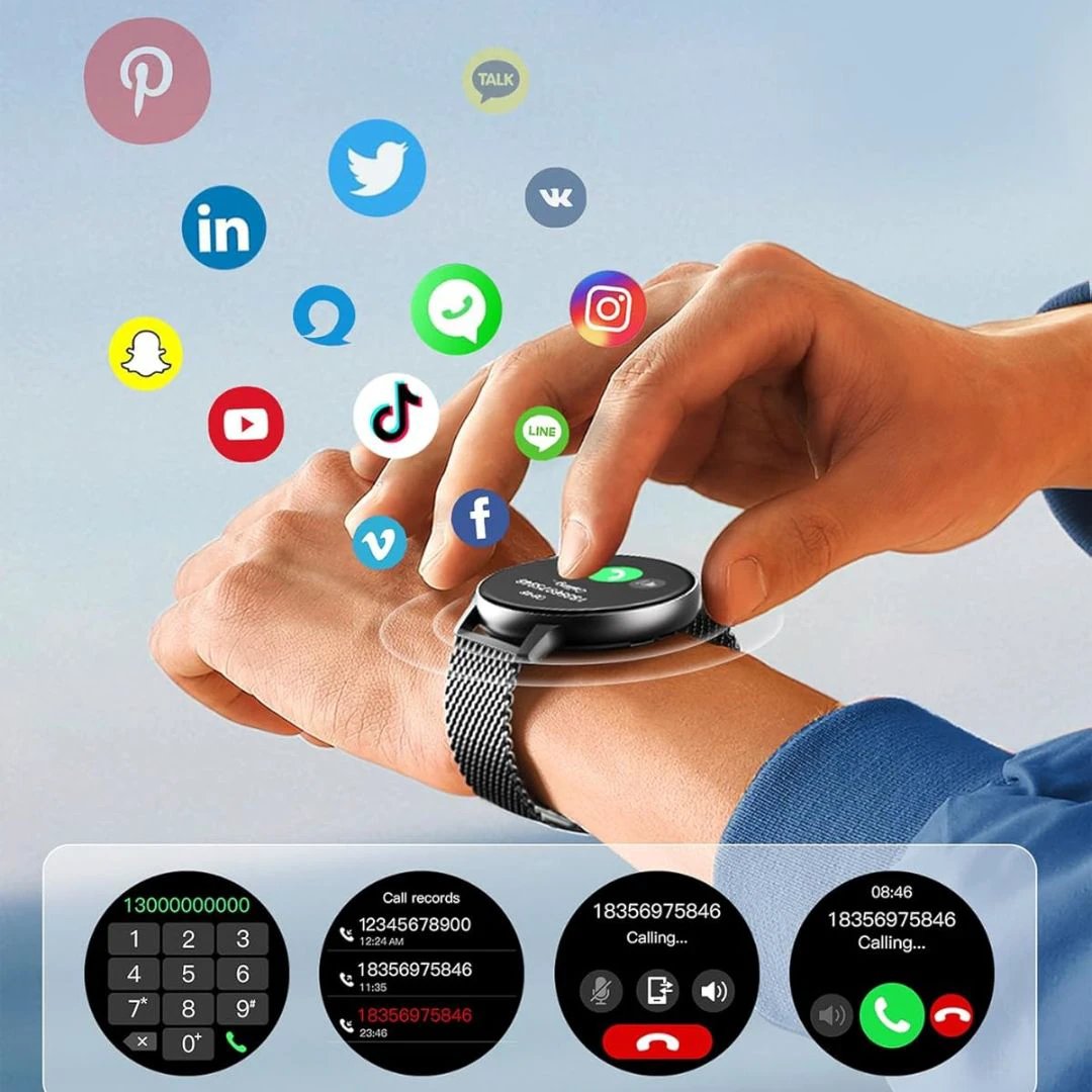 VitalSync | Smartwatch with Call Function – Health Monitoring – For Active Women Bowlift by Bowlift