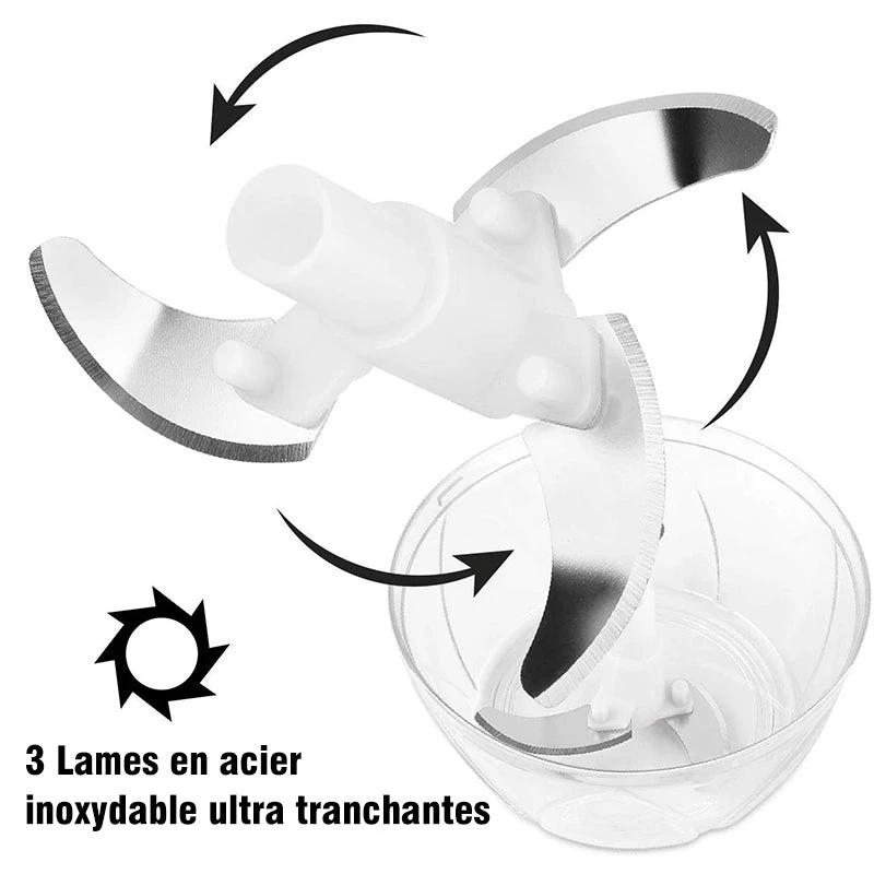 Manual vegetable cutter by Bowlift