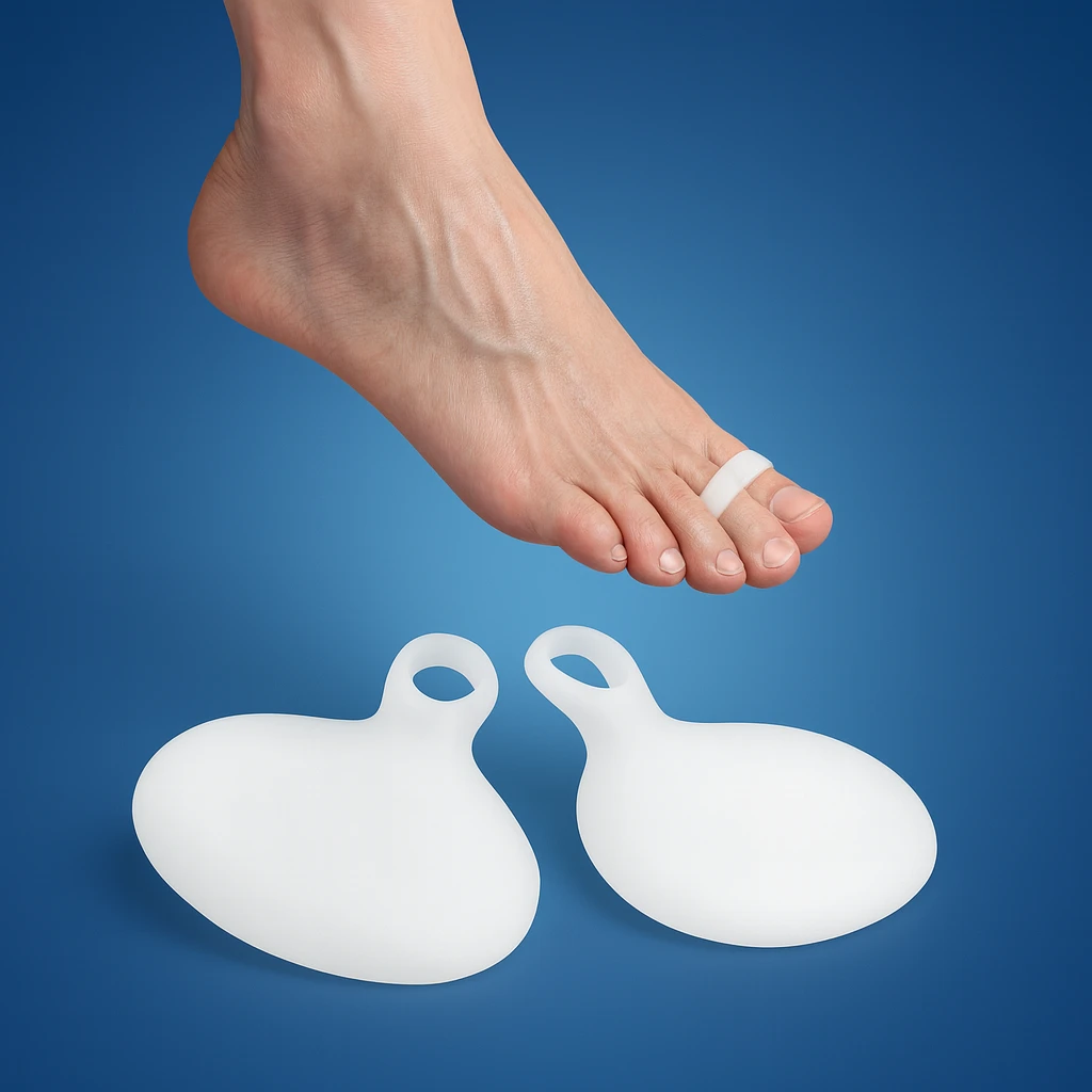 FootAlign Gel Metatarsal Pads | Relieve Foot Pain - Reduce Pressure - Absorb Shock - Improve Foot Comfort - Daily Foot Support Bowlift by Bowlift